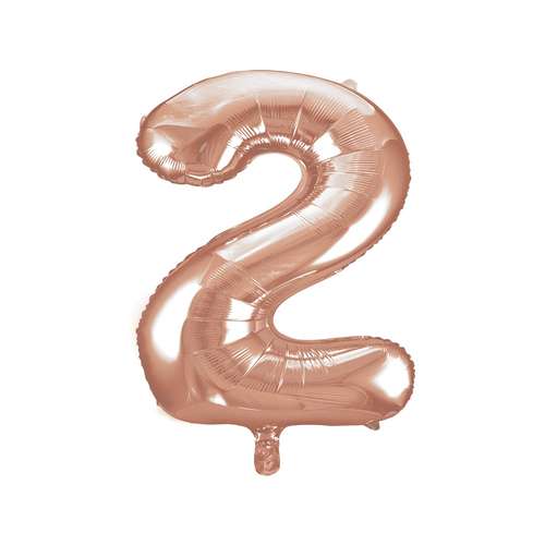 بادکنک فویلی طرح عدد 2