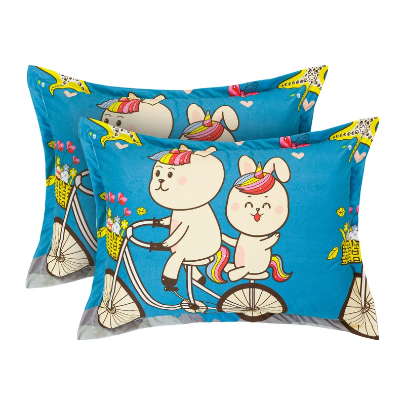 روبالشی آدنو مدل Rainbow کد MC11 سایز 70x50 سانتی متر بسته 2 عددی