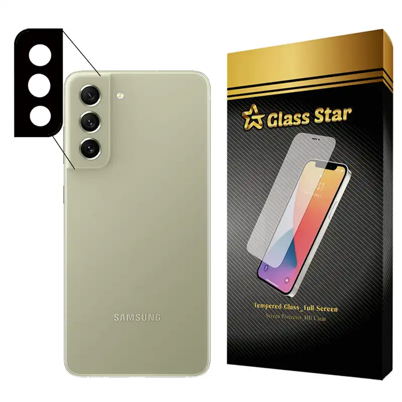 محافظ لنز دوربین گلس استار مدل FLGA مناسب برای گوشی موبایل سامسونگ Galaxy S21 FE 5G