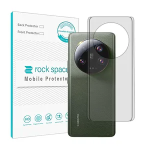 Transparent Rockspace HyGEL model phone back protector suitable for Xiaomi 13Ultra mobile phone