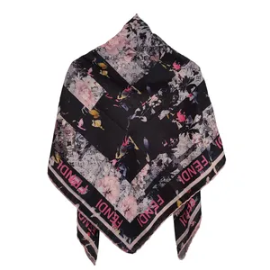 روسری زنانه مدل دور دست دوز