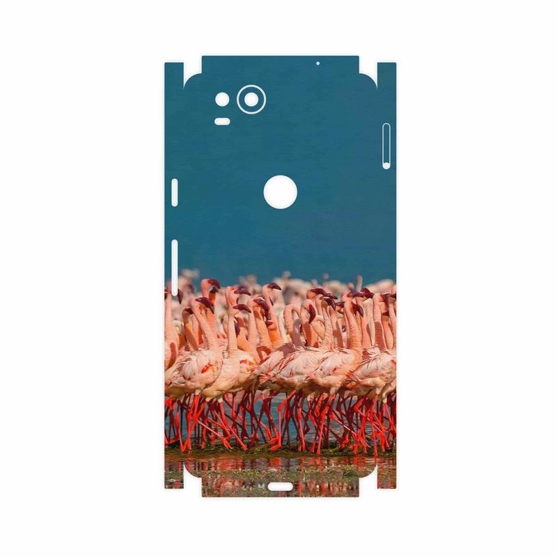 برچسب پوششی ماهوت مدل Flamingo-FullSkin مناسب برای گوشی موبایل گوگل Pixel 2
