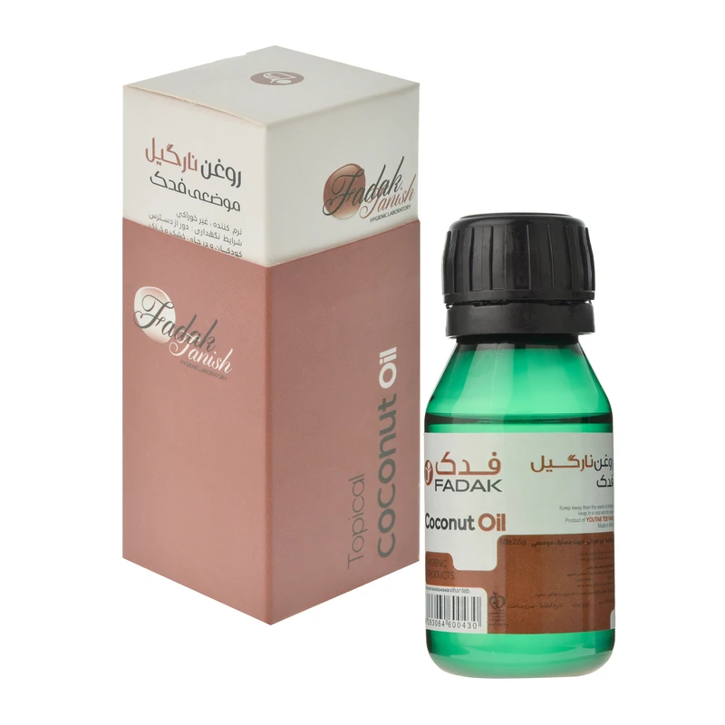 روغن نارگیل فدک تانیش مدل CoCO مناسب برای انواع پوست حجم 50 میلی لیتر