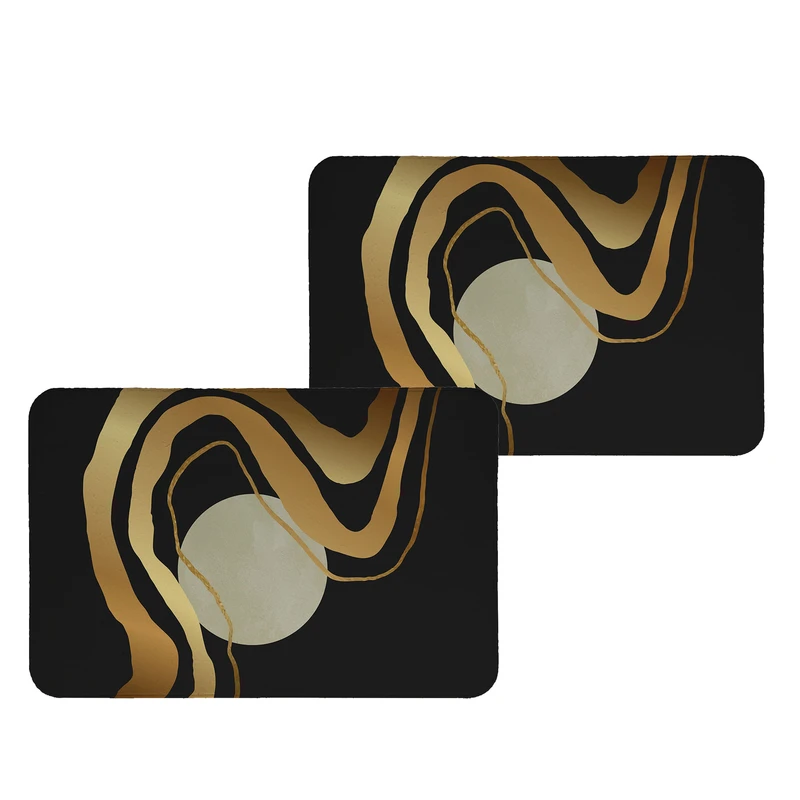 زیربشقابی طرح مدرن کد 8948 بسته 2 عددی 