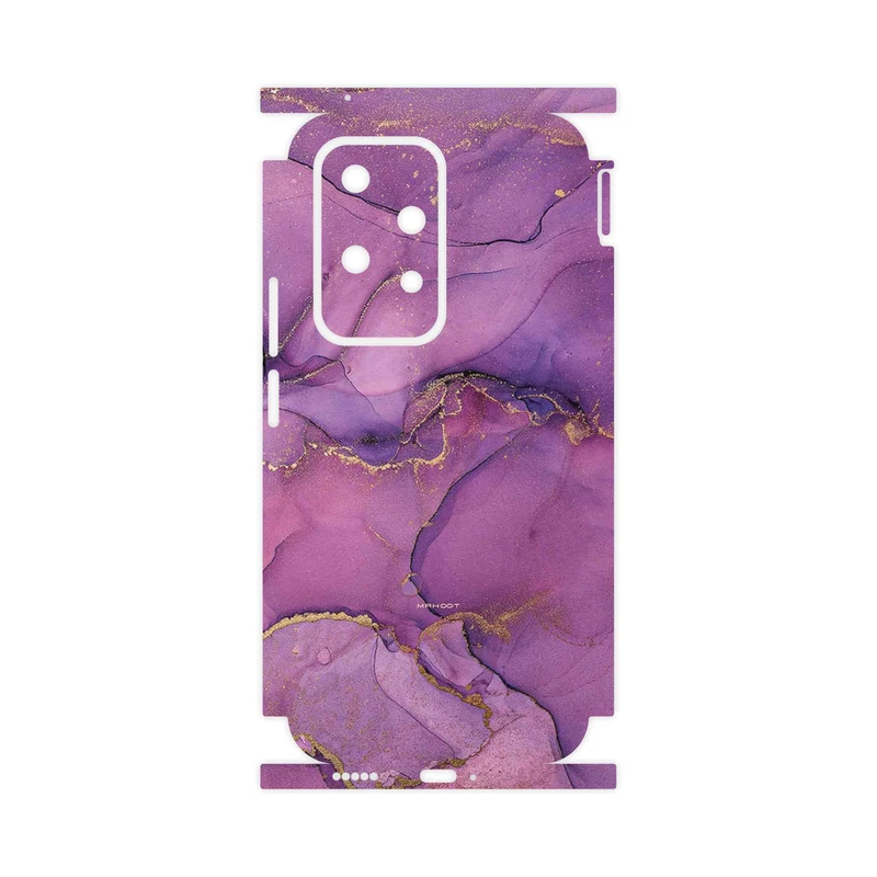 برچسب پوششی ماهوت مدل Purple Marble-FullSkin مناسب برای گوشی موبایل آنر 200 Lite