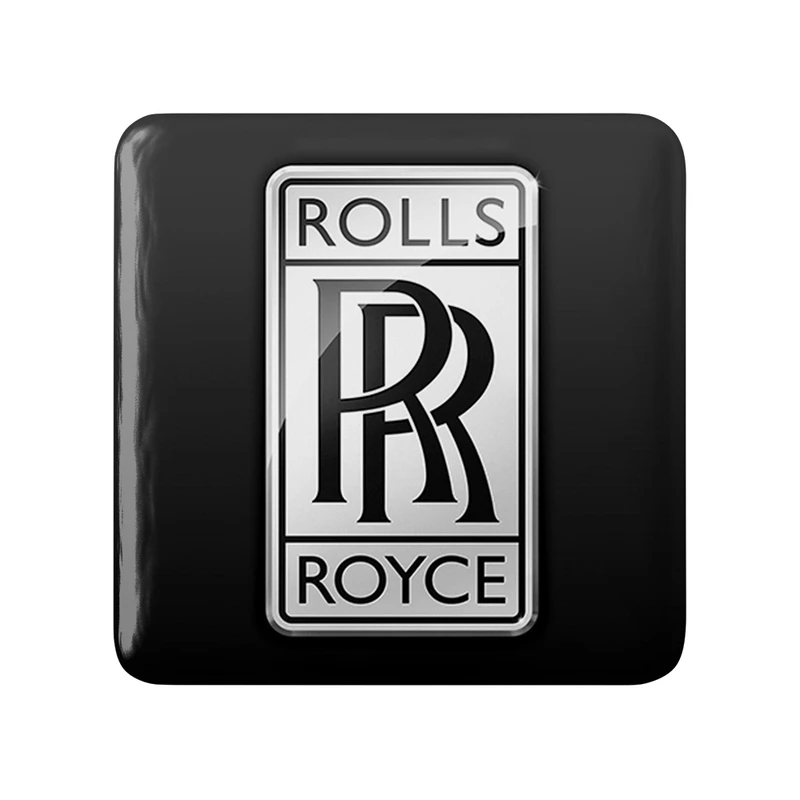 مگنت خندالو طرح رولزرویس Rolls Royce مدل مربعی کد 30757