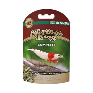 غذای کامل میگو دنرله مدل Shrimp King Complete  وزن 30 گرم