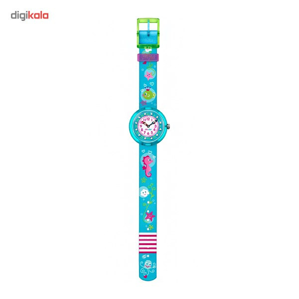 ساعت مچی عقربه ای بچه گانه فلیک فلاک FBNP001 ساعت مچی عقربه ای بچه گانه فلیک فلاک FBNP001