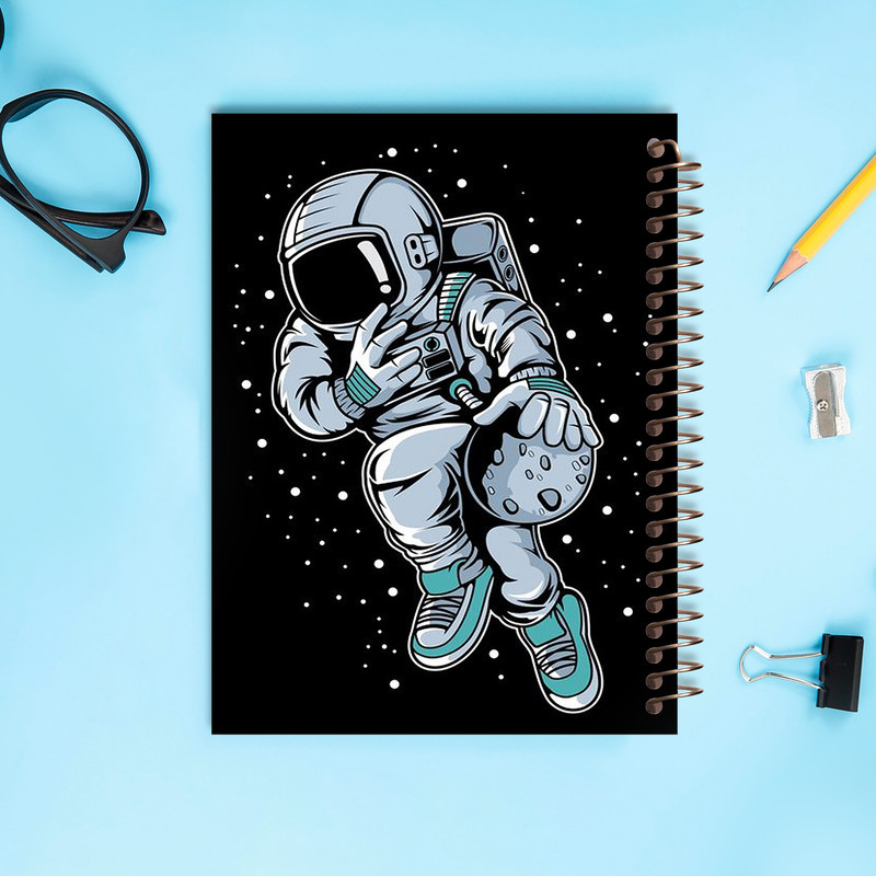 دفتر نقاشی طرح فضانورد کد B199