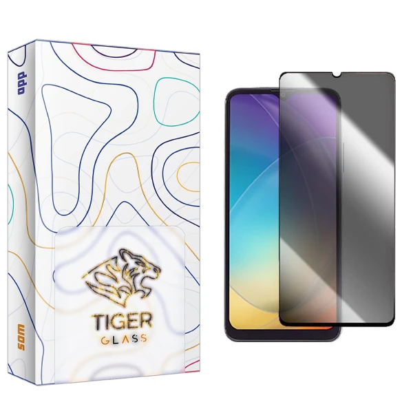 محافظ صفحه نمایش حریم شخصی تایگر گلس مدل SAM مناسب برای گوشی موبایل وان پلاس X10 Plus