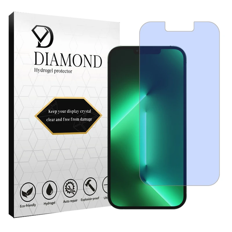 محافظ صفحه نمایش ضداشعه آبی دیاموند مدل Tough مناسب برای گوشی موبایل اپل iPhone 13 Pro Max