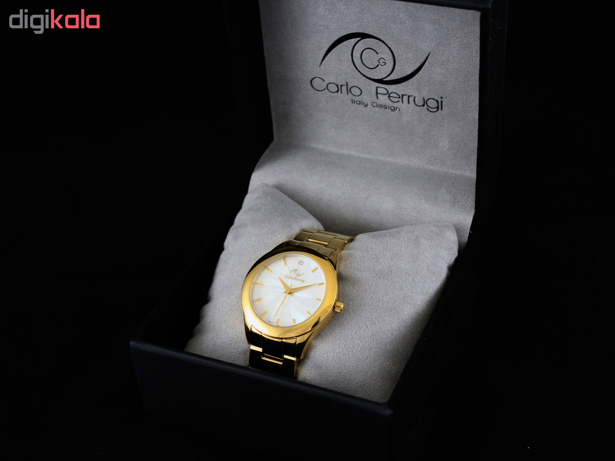 ساعت مچی عقربه ای زنانه کارلو پروجی مدل SL0044-1