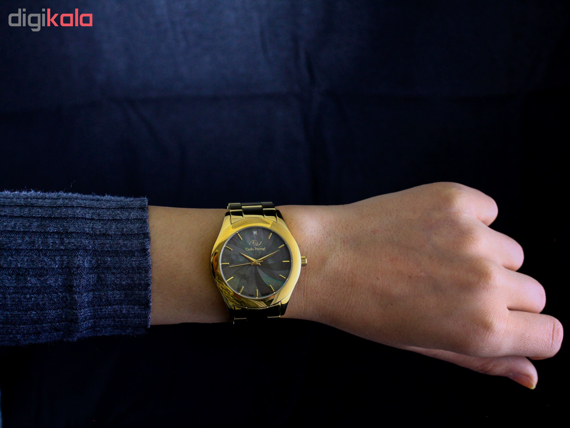 ساعت مچی عقربه ای زنانه کارلو پروجی مدل SL0044-5