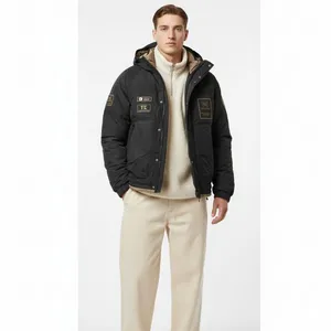 کاپشن مردانه مدل زمستانی قواره باکسی 6637