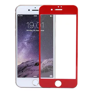 nano plus 6D Red Tempered Glass for iphone 6/7/8