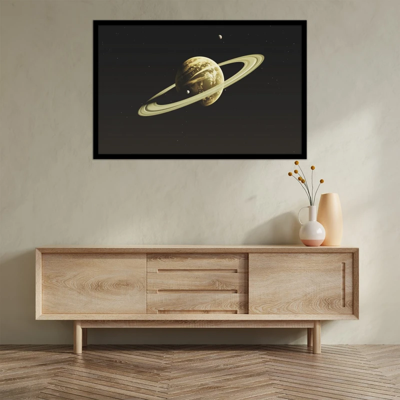 تابلو بکلیت طرح فضا و کهکشان سیاره زحل مدل B-bu2667