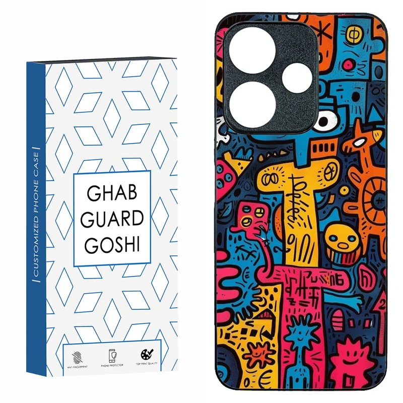 کاور قاب گارد گوشی طرح فانتزی کد TPU-173 مناسب برای گوشی موبایل شیائومی  REDMI 13  