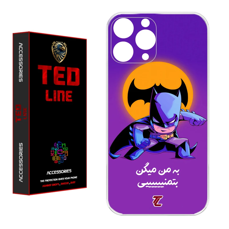 کاور تد لاین طرح بتمن کد 1105 مناسب برای گوشی موبایل اپل Iphone 11 Pro Max