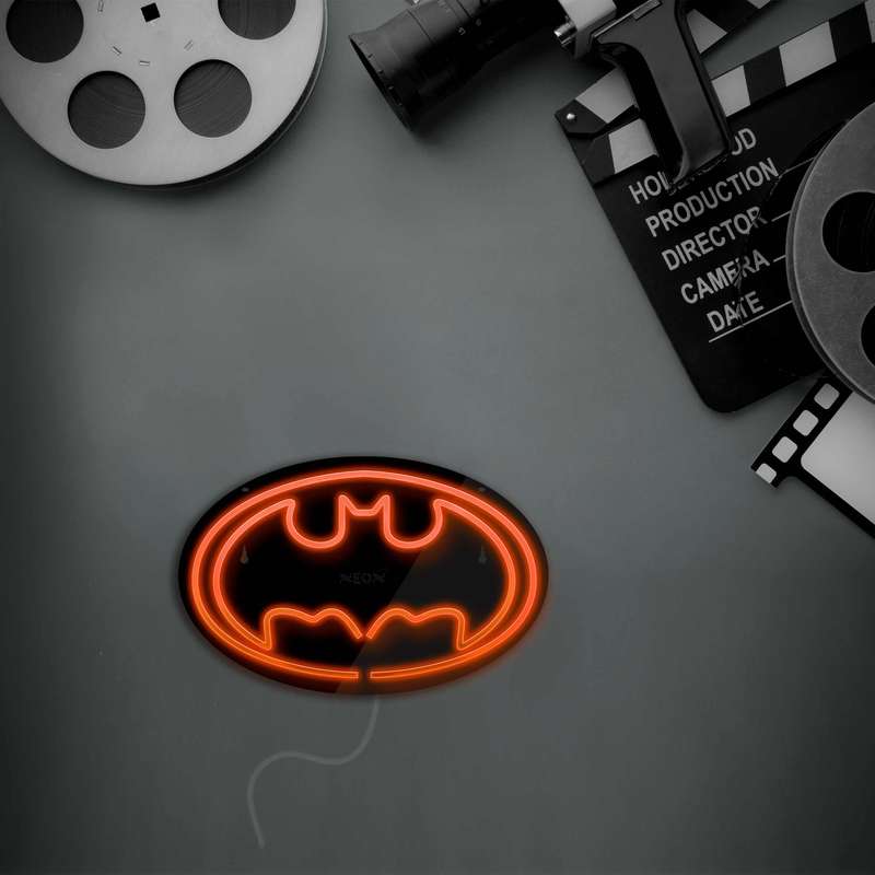 چراغ دیواری نئون دیزاین طرح Batman-BL_ORG