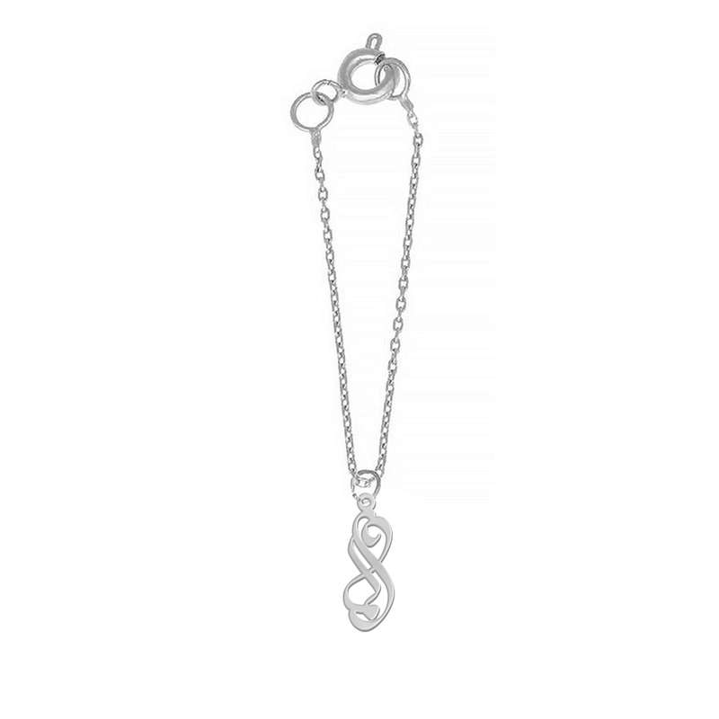 آویز ساعت نقره زنانه لیردا مدل اسم الما