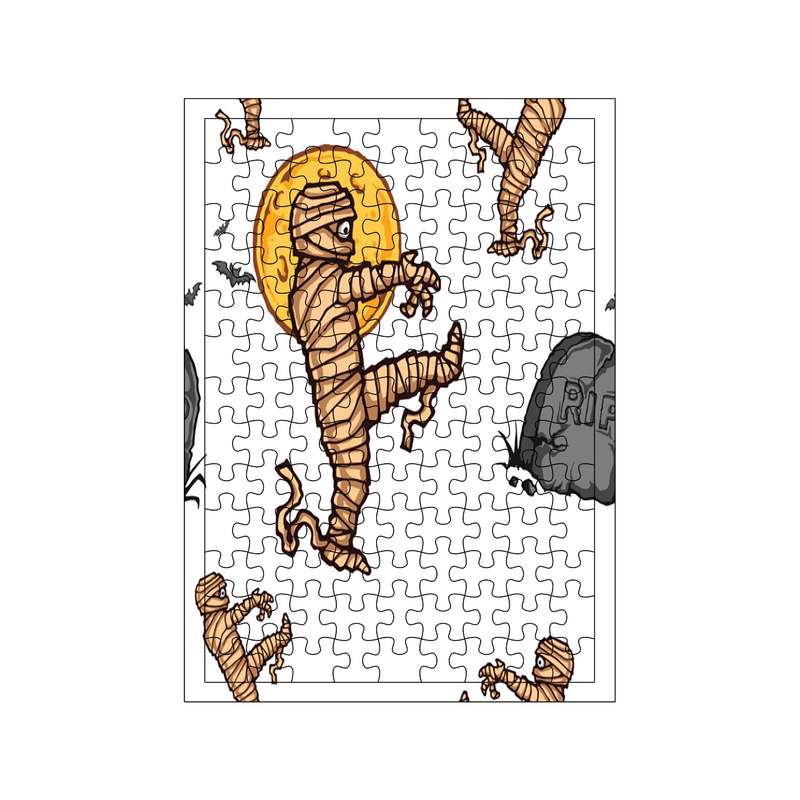 پازل 117 تکه مدل مومیایی کد 379