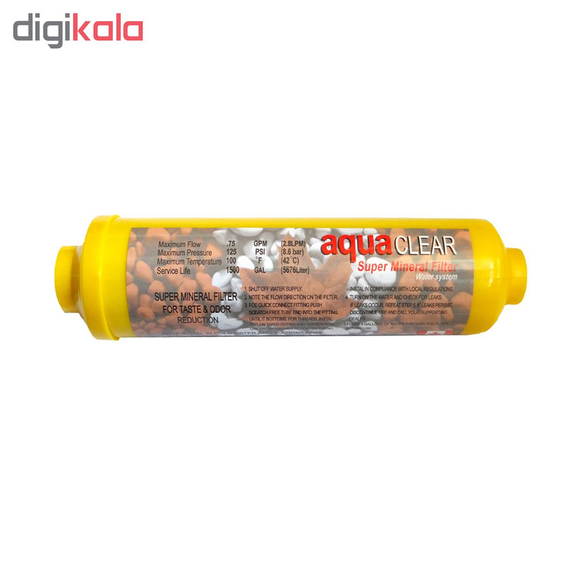 فیلتر دستگاه تصفیه آب آکوآکلر مدل RO-CP6 مجموعه 6 عددی فیلتر دستگاه تصفیه آب آکوآکلر مدل RO-CP6 مجموعه 6 عددی