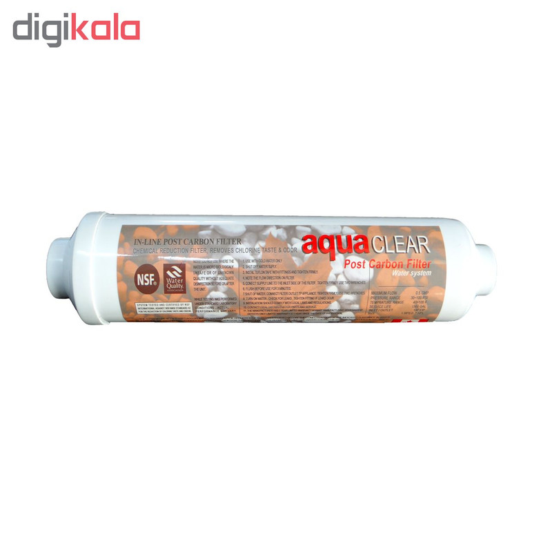 فیلتر دستگاه تصفیه آب آکوآکلر مدل RO-CP6 مجموعه 6 عددی فیلتر دستگاه تصفیه آب آکوآکلر مدل RO-CP6 مجموعه 6 عددی