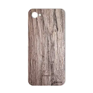 MAHOOT Walnut Texture Sticker Cover for HTC Desire 12