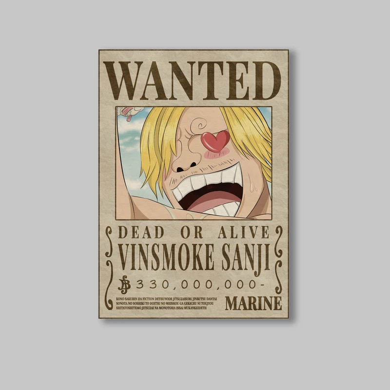 تابلو شاسی مدل انیمه وان پیس One Piece کد LA-10377
