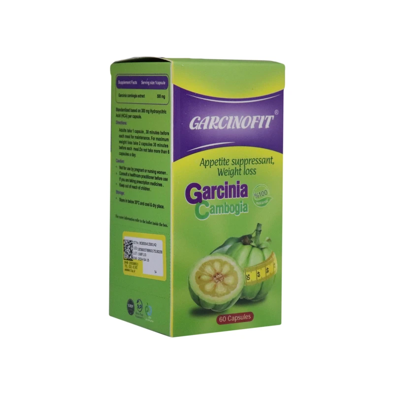 کپسول گارسینوفیت بسته 60 عددی
