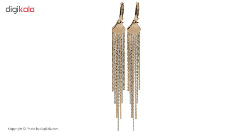 گوشواره طرح آویز دار مدل SH506-2 گوشواره طرح آویز دار مدل SH506-2