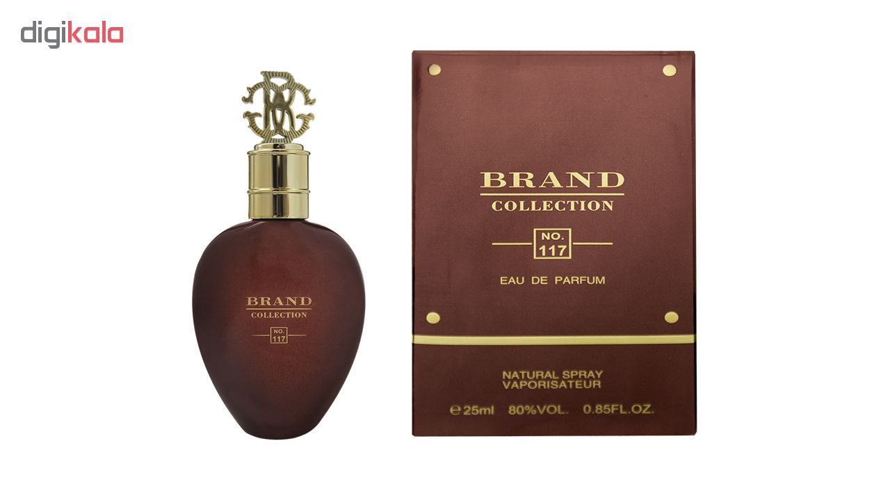 عطر جیبی زنانه برند کالکشن مدل 117 حجم 25 میلی لیتر -  - 2