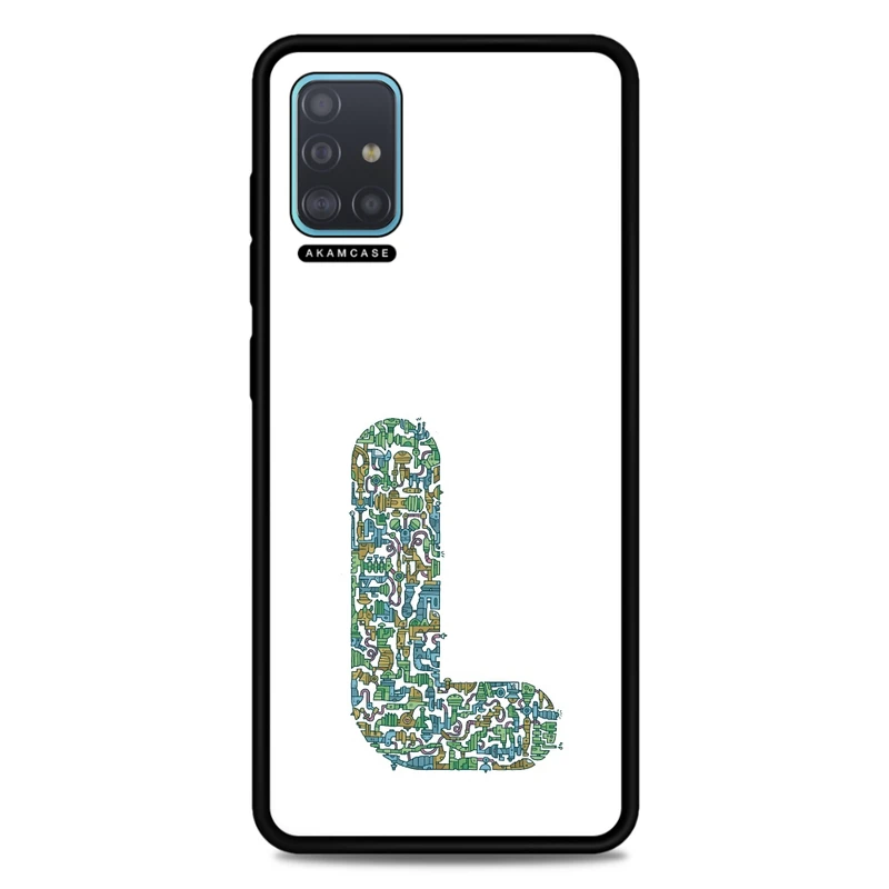 کاور آکام مدل AMC-WSGA51-ALPHADOODLEBET-12 مناسب برای گوشی موبایل سامسونگ Galaxy A51