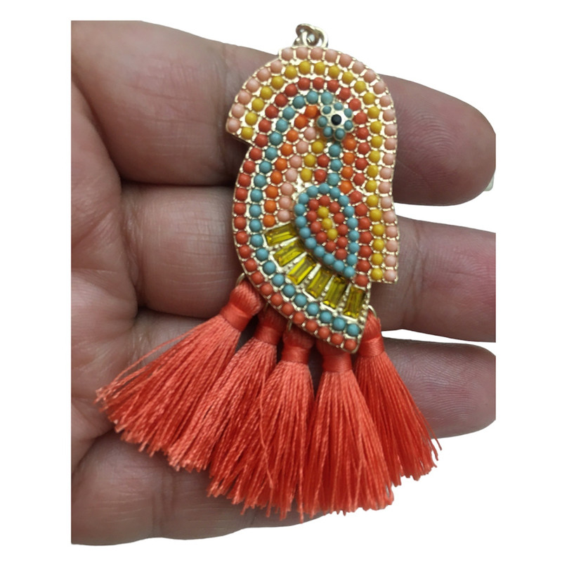 گوشواره دخترانه مدل پرنده کد 4