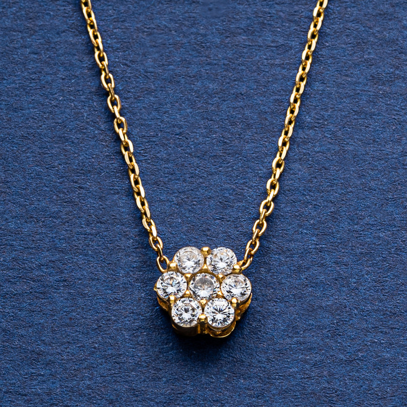 گردنبند طلا 18 عیار زنانه جواهری سون مدل 1889