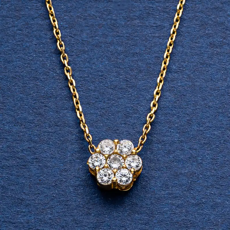 گردنبند طلا 18 عیار زنانه جواهری سون مدل 1889