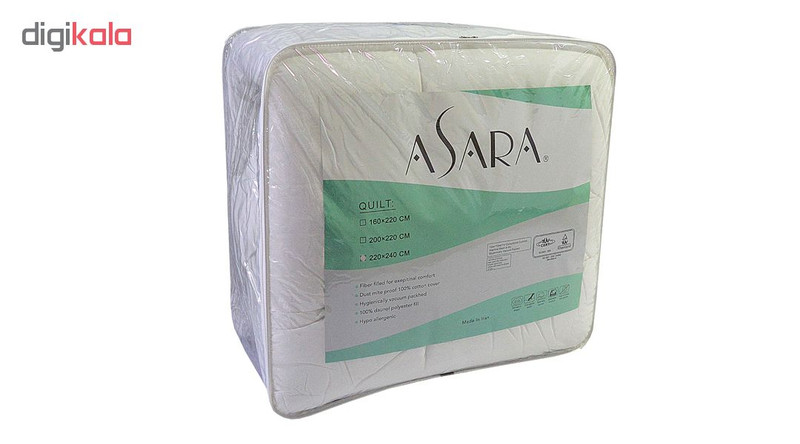 لحاف دونفره آسارا مدل King سایز 240 × 220 سانتی‌متر