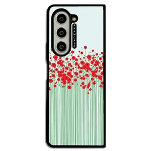 AKAM AMC-WSGZFOLD5-FLOWERS-26 Cover For Samsung Galaxy Z Fold 5