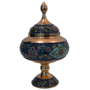 شکلات خوری مسی طرح پرداز  سایز بزرگ کد 004