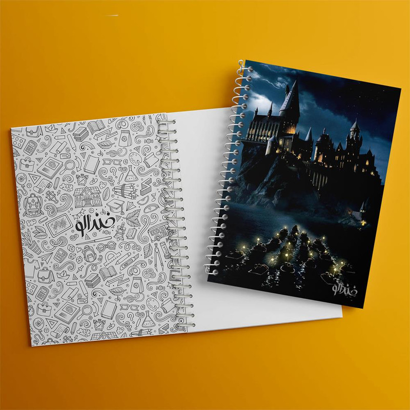 دفتر مشق 50 برگ خندالو مدل هری پاتر کد 24914