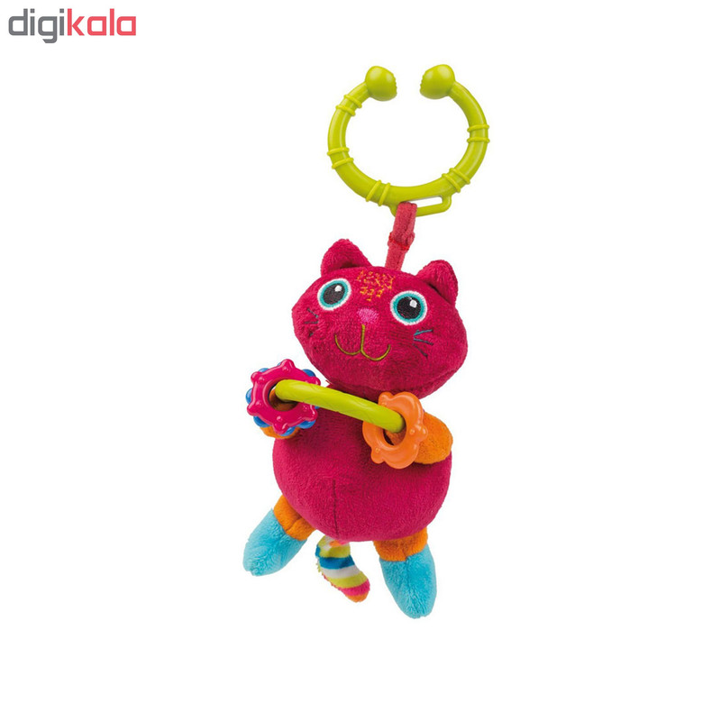 آویز تخت کودک اوپس طرح گربه  دندانگیر دار کد 1101121