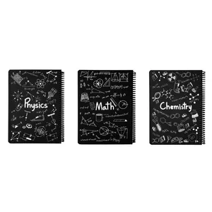 دفتر 100 برگ دات نوت مدل فرمول طرح هارد کد B05 بسته سه عددی