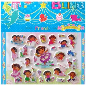 استیکر دیواری کودک مدل دورا کوچولو کد 043