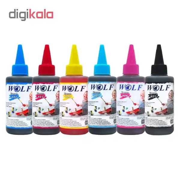 پک کامل جوهر مخزن اپسون مدل ولف