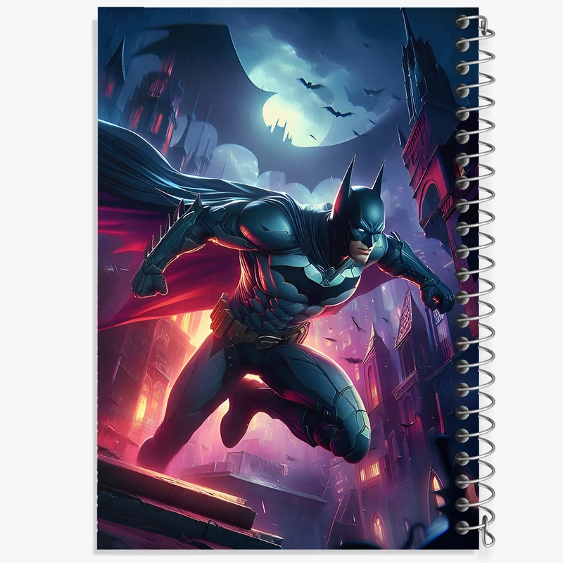 دفتر مشق 100 برگ خندالو طرح بتمن (Batman) کد F8080