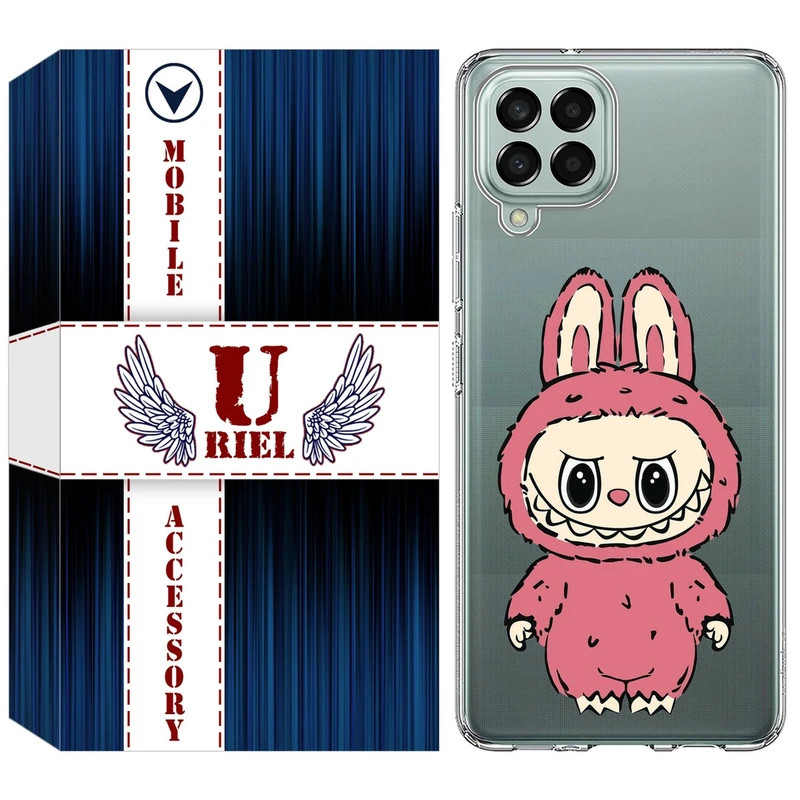 کاور یوریل مدل Clear کد 149 طرح لبوبو Labubu مناسب برای گوشی موبایل سامسونگ Galaxy M33