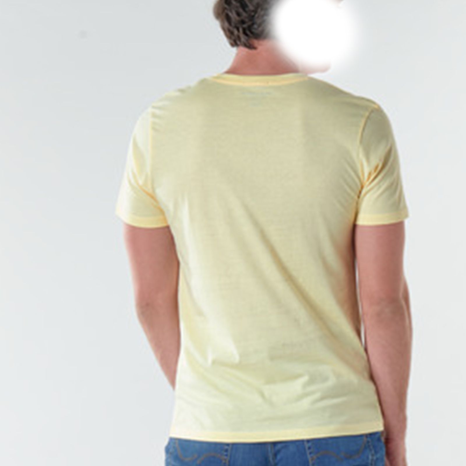 تیشرت آستین کوتاه مردانه جک اند جونز مدل 12170564 رنگ زرد -  - 5