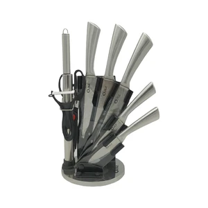 سرویس چاقو آشپزخانه 9 پارچه او ان ای کد 005