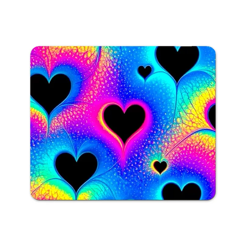   ماوس پد پاد آفرین طرح قلب کد 375 سایز 19*24 سانتی متر
