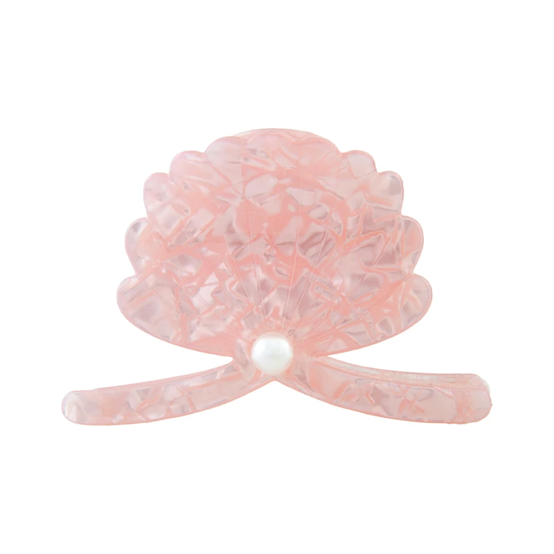 کلیپس مو زنانه مدل صدف مرواریدی کد 1246